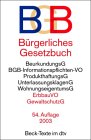 Bürgerliches Gesetzbuch - BGB